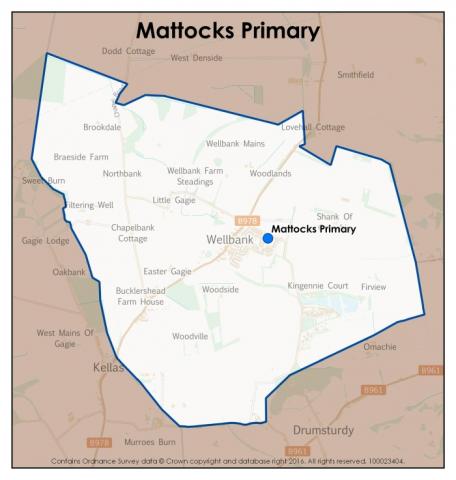 Mattocks Primary School catchment area