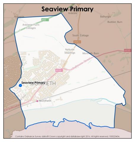 Seaview Primary School catchment area