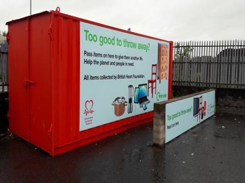BHF container