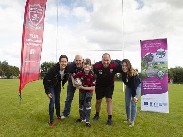rugby mascot