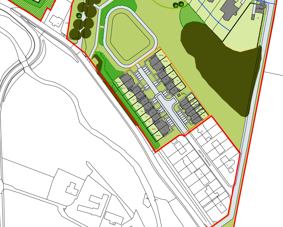 Strathmartine hospital development drawing