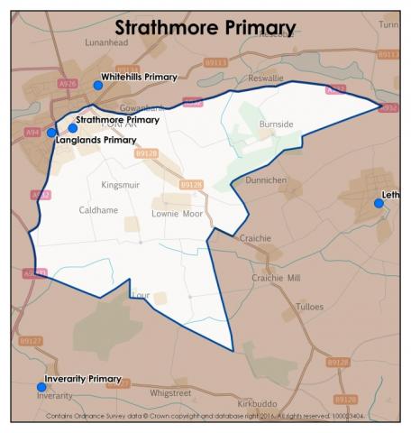 Strathmore Primary School catchment area