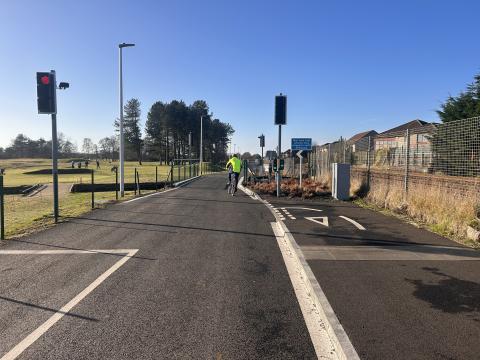 National Cycle Network 1 improvements at Carnoustie