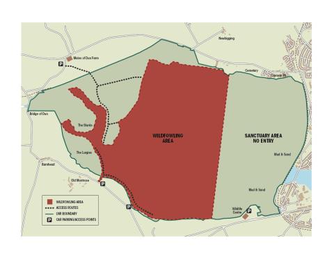 wildfowling map